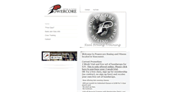 Desktop Screenshot of powercoreboxing.com